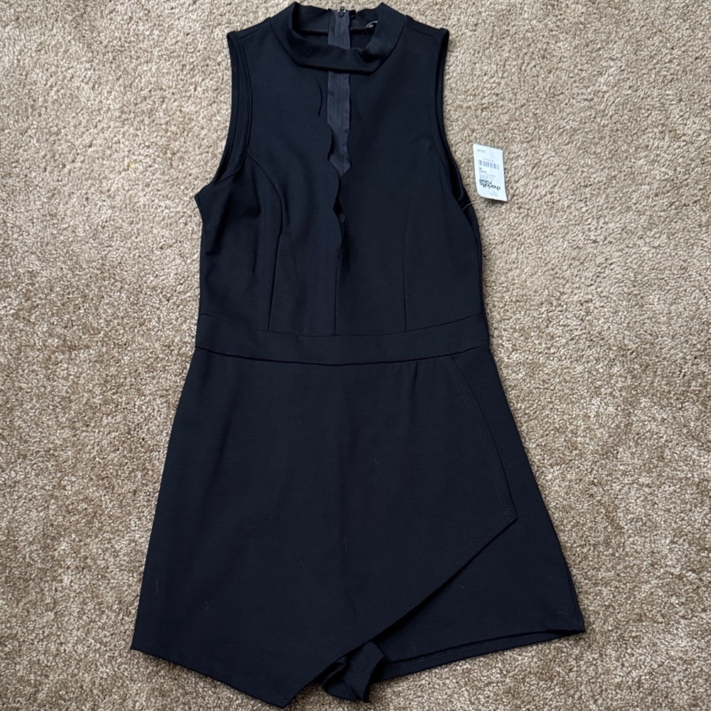 Charlotte Russe Night Black Romper